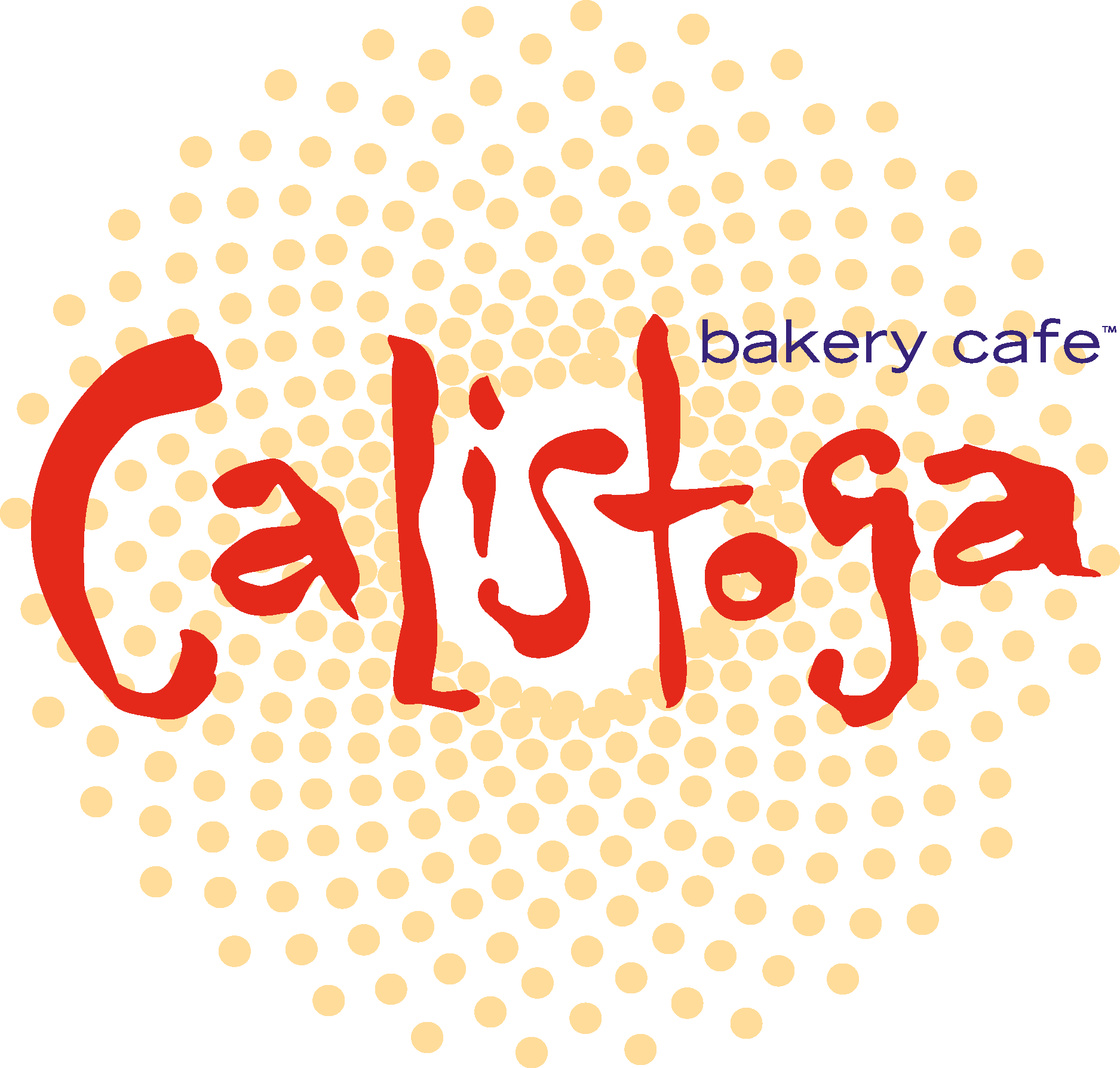 Calistoga Bakery Cafe Logo Vector Logo